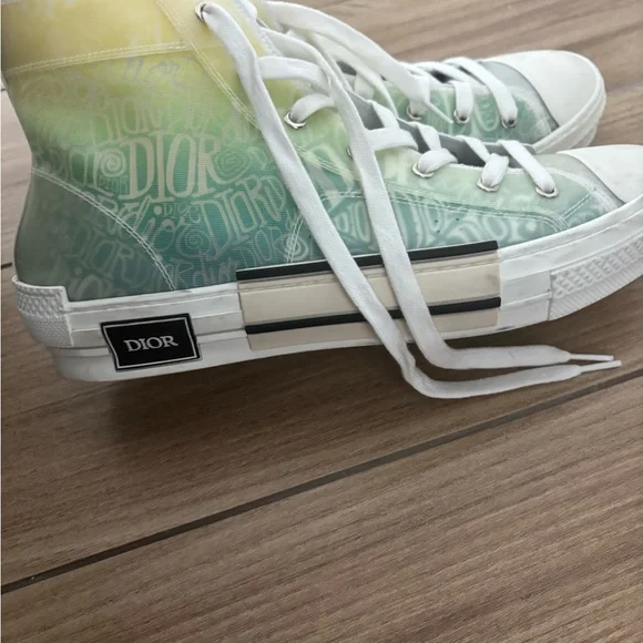 Dior Colorful High-Top Sneakers